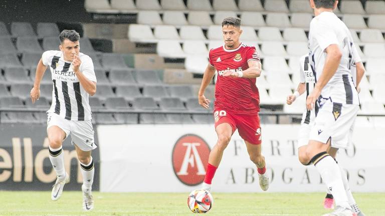 Alex Tirlea podría ser una de las salidas del Nàstic en el mercado invernal. Foto: Nàstic