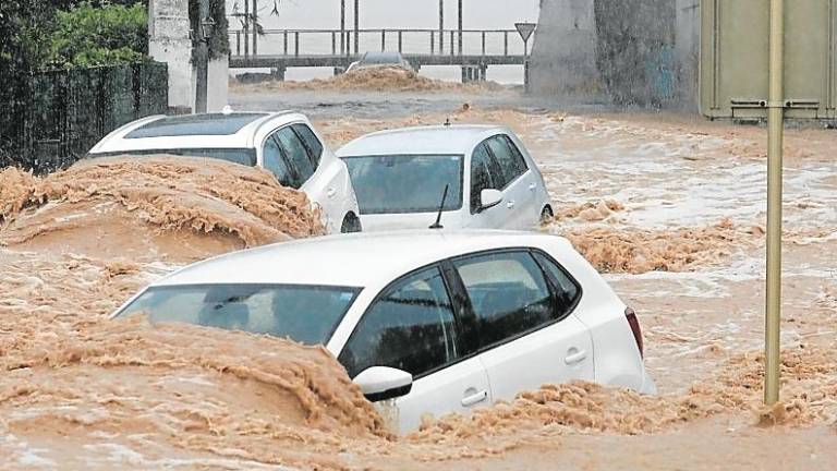 $!La Vall de l’Arrabassada tras las lluvias de Santa Tecla 2022. Foto: Pere Ferré