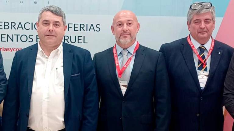 $!De izquierda a derecha Carlos Badia (Sivortex), Xavier Ferrando y Jesús Lazcano (Instituto Tecnológico Aurora)