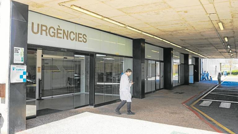 La entrada en Urgencias del hospital Sant Joan de Reus. Foto: DT