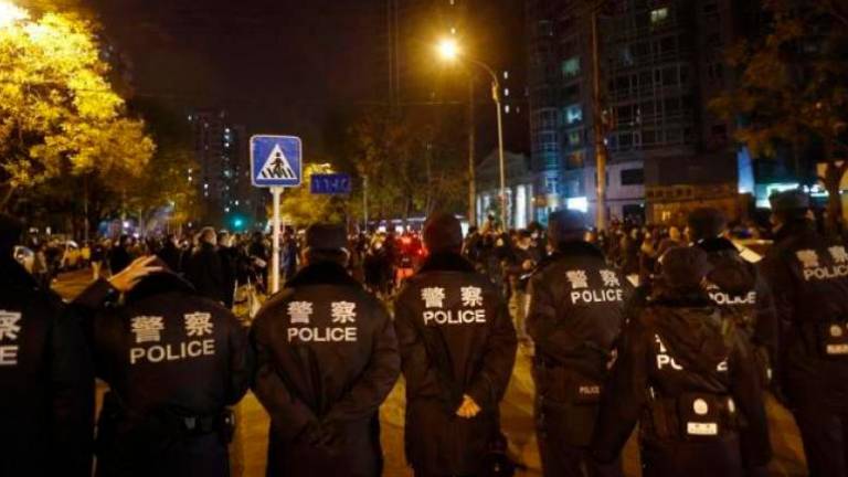 Policía china en una imagen de archivo. Foto: EFE