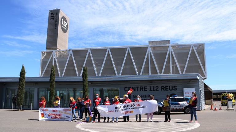 Els treballadors mantenien una vaga indefinida des de l'agost de l'any passat per reivindicar millores laborals i denunciar la precarietat del sector. Foto: ACN