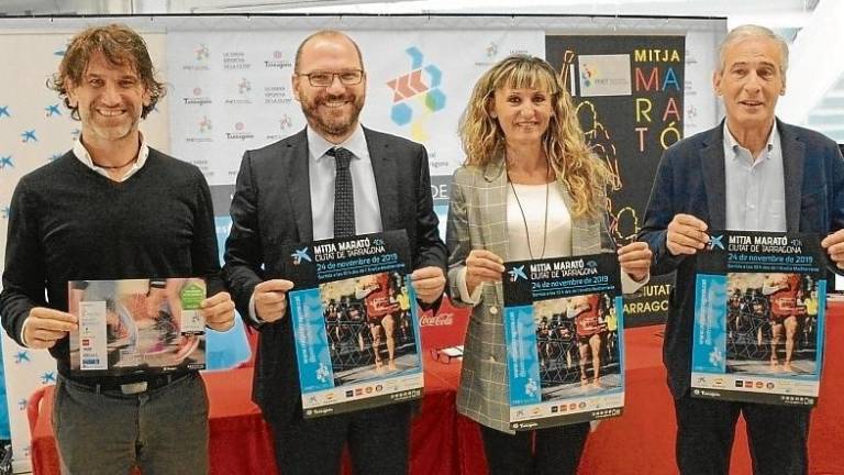 Ayer tuvo lugar la presentación de la Mitja de Tarragona. FOTO:DT