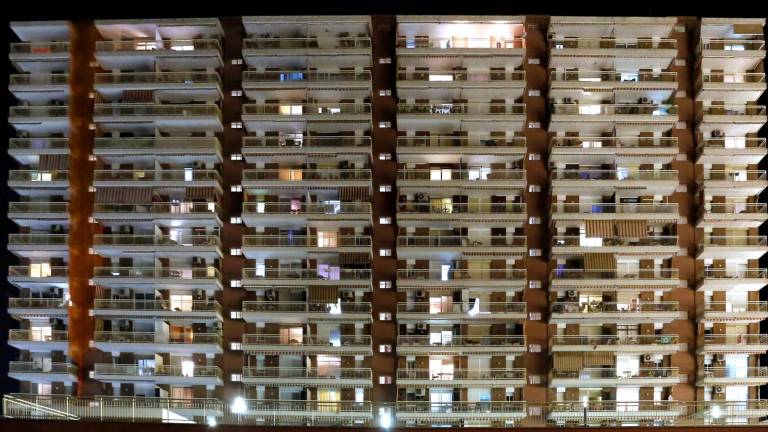 Imagen de archivo de un edificio de viviendas en Tarragona. El municipio es ‘zona tensionada’ según la ley de vivienda. Foto: Pere Ferré/DT