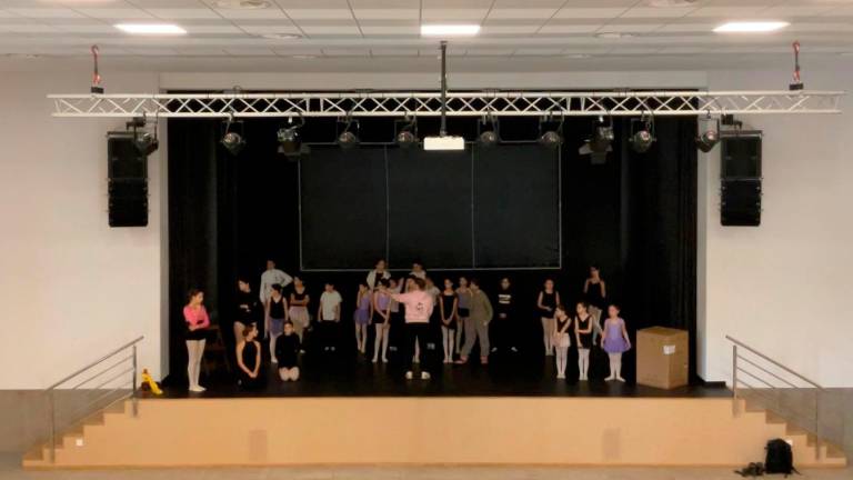 Assaig de l’espectacle ‘El trencanous menut’. Foto: cedida