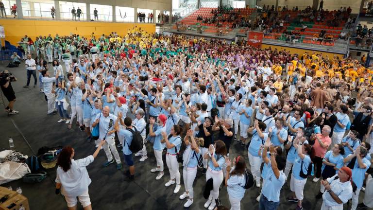 L’edició del 2022 es va haver de celebrar al pavelló Sant Jordi per la previsió meteorològica. foto: pere ferré