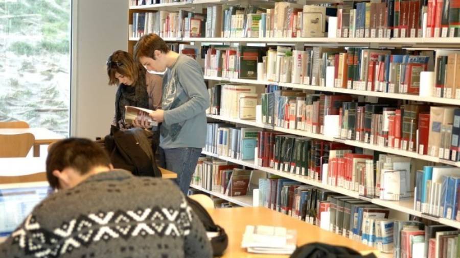 Biblioteca del Campus Catalunya de la Universitat Rovira i Virgili. Foto: dt