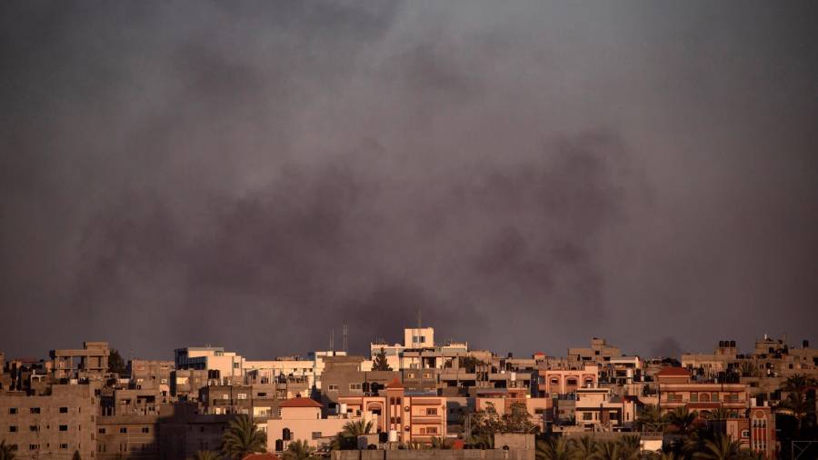 Un ataque de Israel sobre Rafah. Foto: EFE