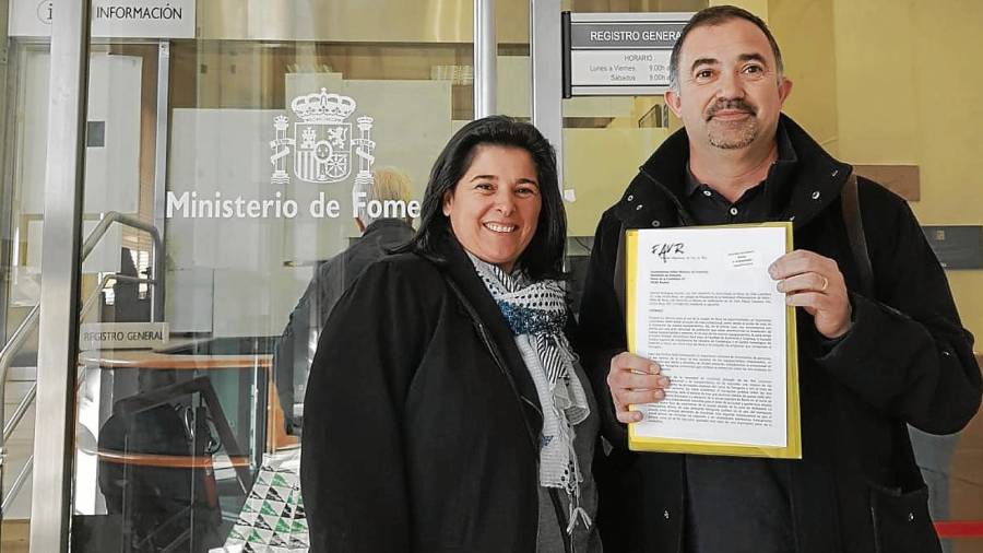 Valentín Rodríguez y Esperanza Torrijos vaiajaron a Madrid este mes de febrero. FOTO: DT