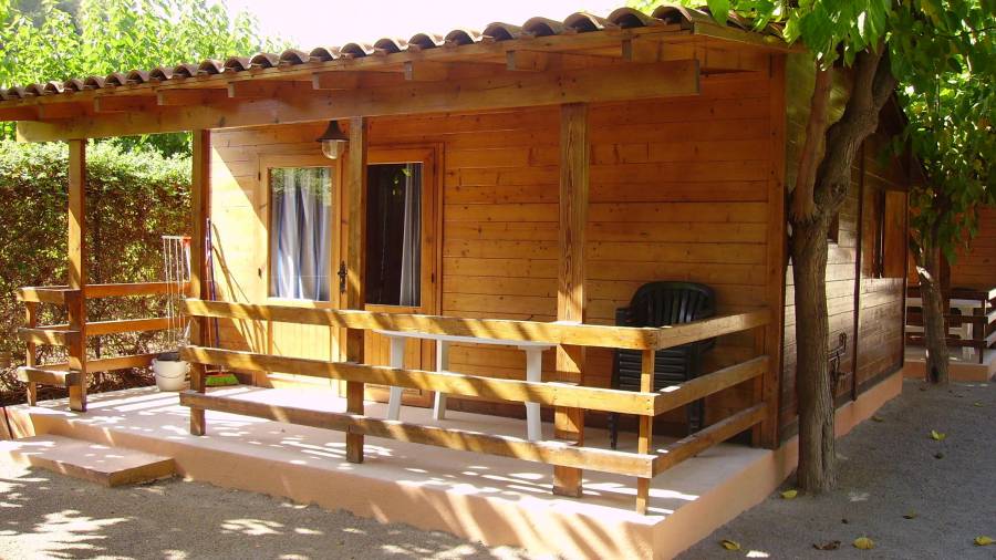 Imagen del del Bungalow Canigó del Camping Trillas. Cedida