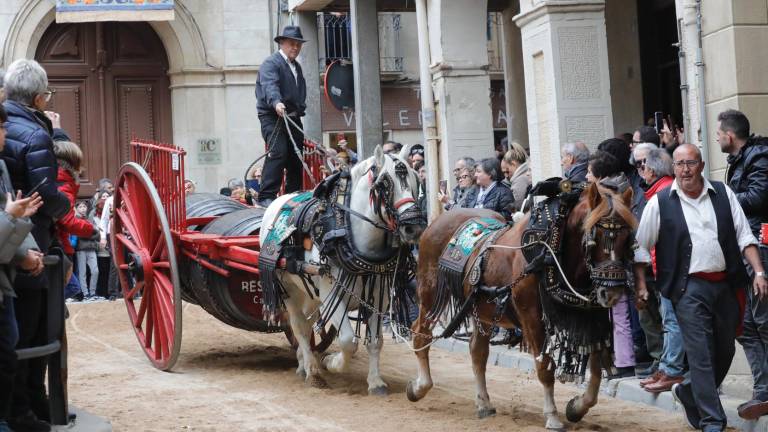 Tres Tombs a Valls, l’any 2024. Foto: Pere Ferré/DT