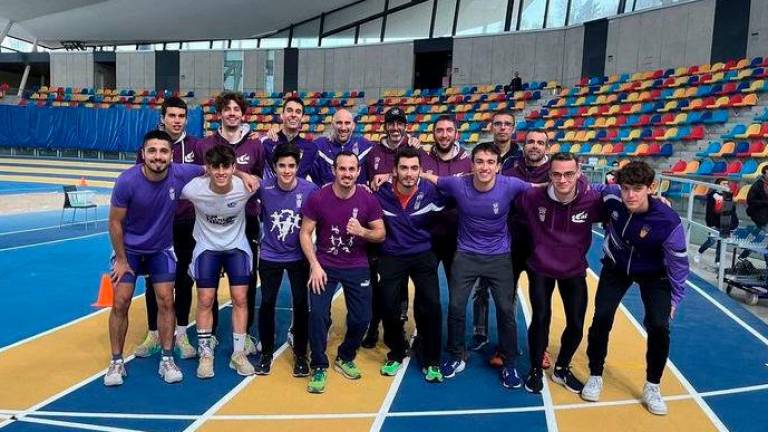 El equipo masculino del Club Atletisme Tarragona. Foto: Cedida