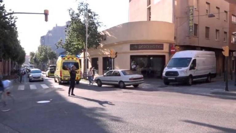 El cruce donde ha ocurrido el atropello. FOTO. EL VENDRELL TV