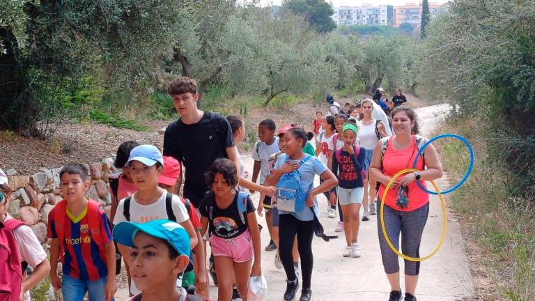 Una de les activitats del Casal d’Estiu de la Fundació Bara. Foto: Fundació Bara / cedida