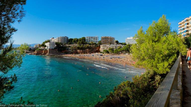 Los hechos han ocurrido en la Platja dels Capellans de Salou. Foto: Cedida