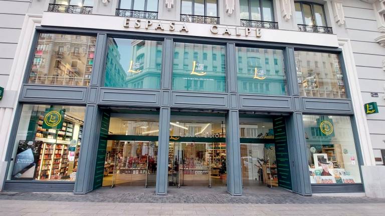 Fachada principal de la librería Casa del Libro situada en Gran Vía 29 de Madrid. foto: Casa del Libro